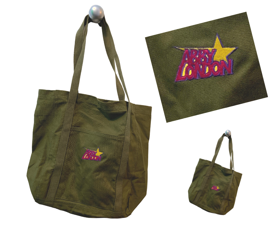 Dark Green Tote Bag