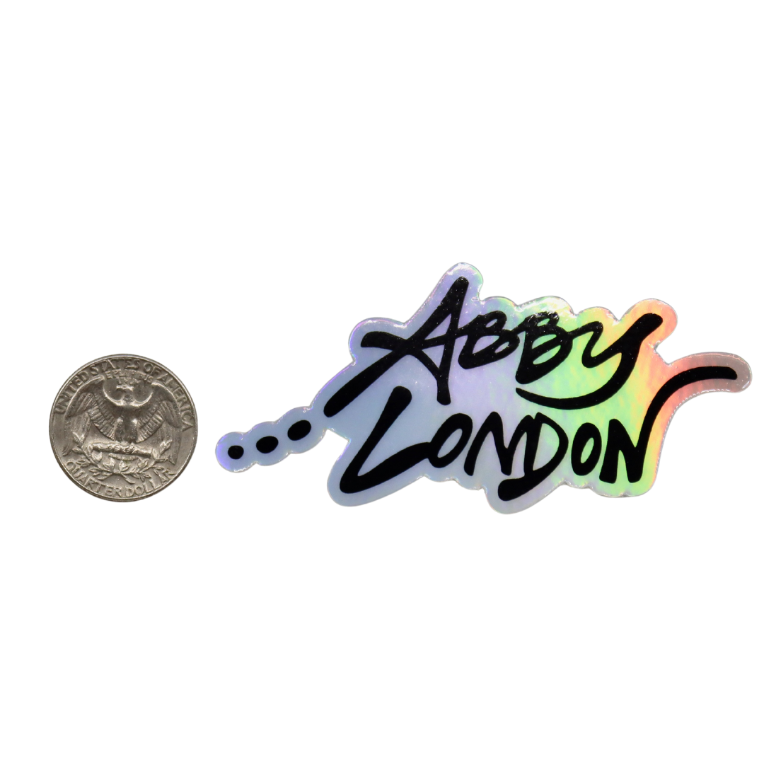 Holographic Die Cut Sticker