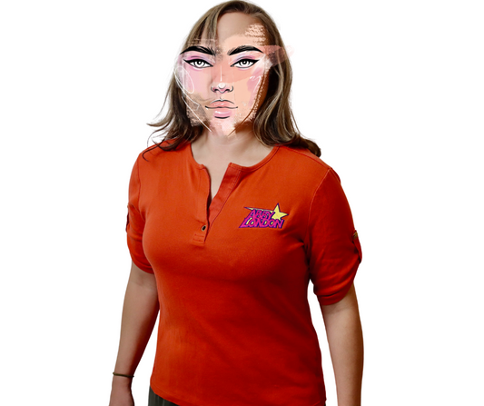 Orange Ralph Lauren Shirt