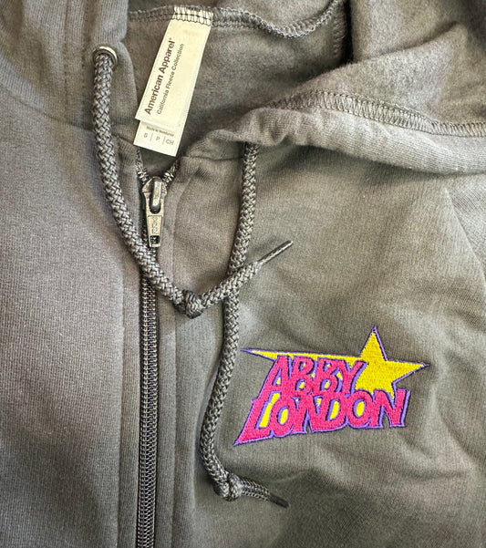 Grey Zip Up Hoodie