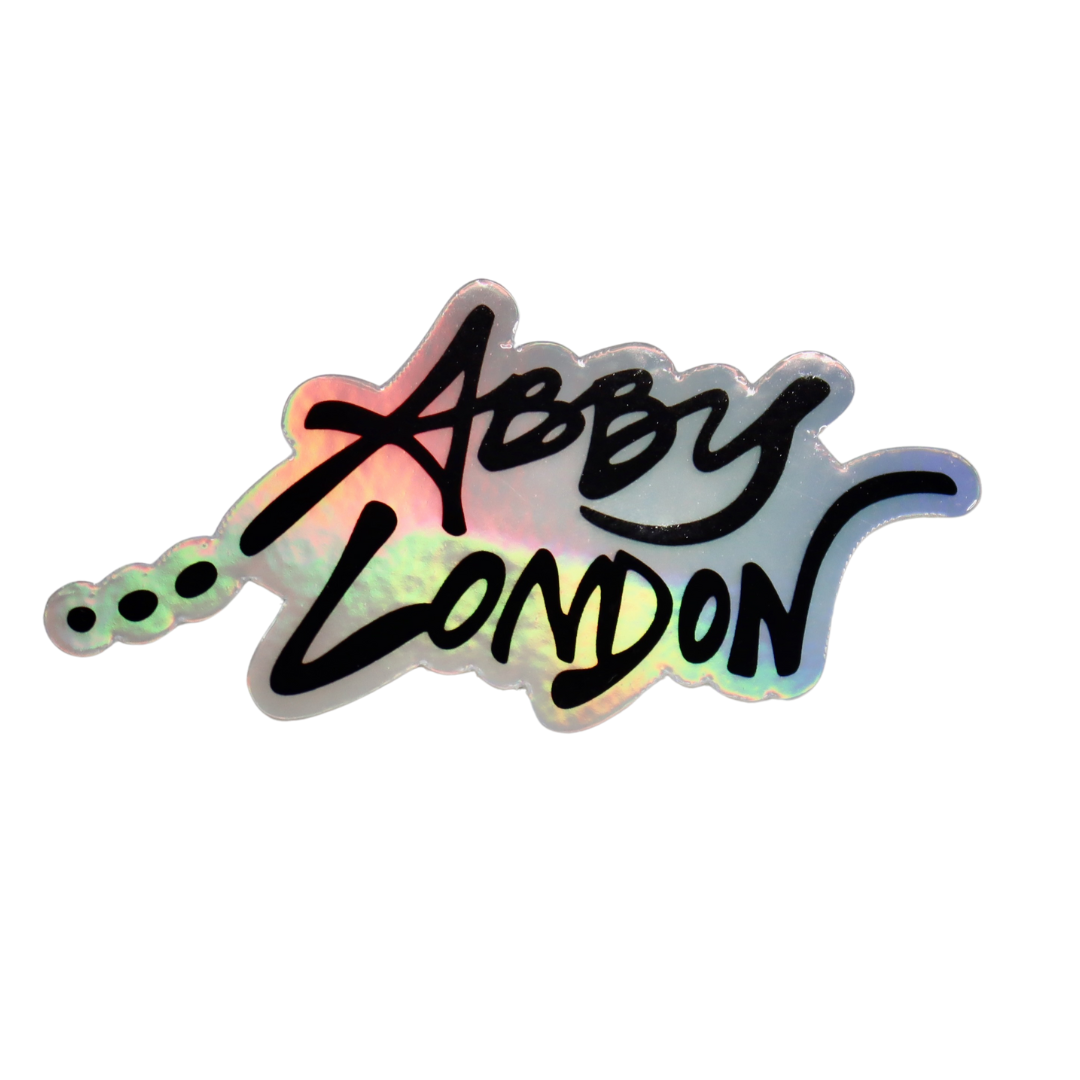 Holographic Die Cut Sticker